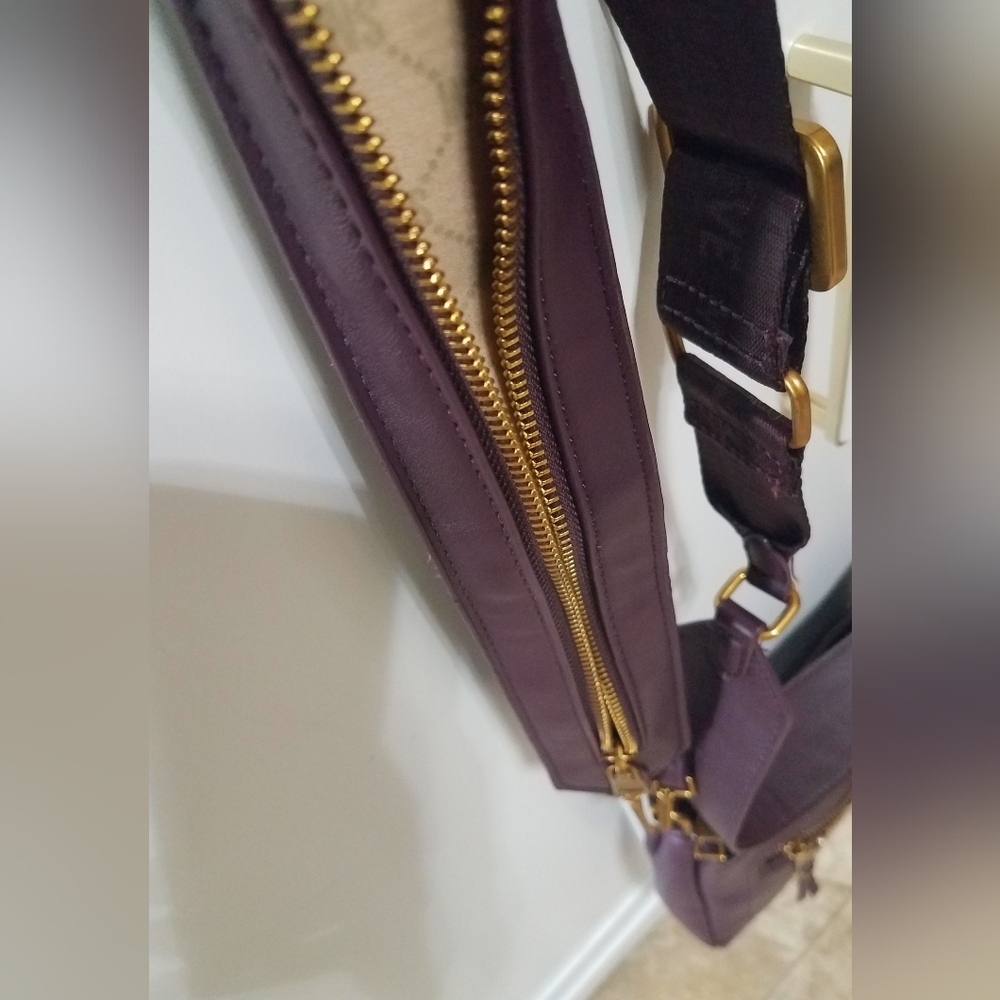 Steve Madden Beet Purple Crossbody Bag NWT - Picture 7 of 17